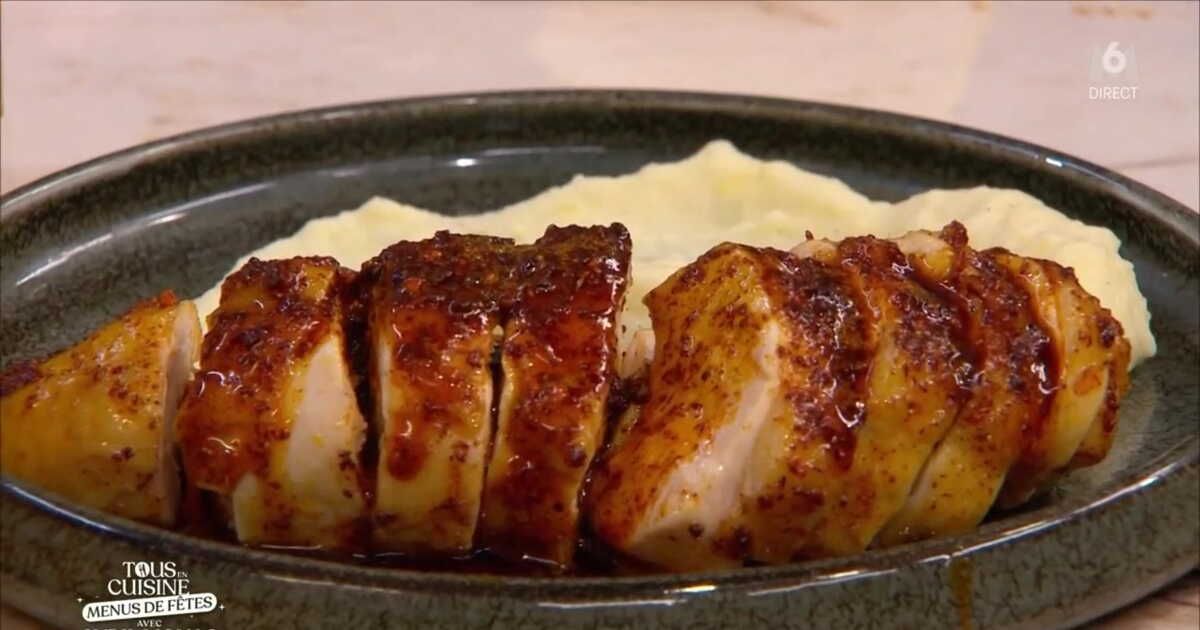 Volaille rôtie aux épices saté et purée de vanille : une explosion de saveurs pour les fêtes