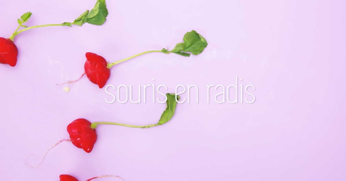 Des radis en forme de souris : la cuisine ludique réinventée