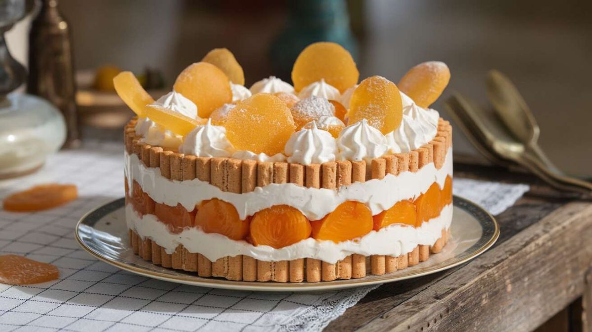 Savoureuse charlotte aux abricots : facile et rapide à réaliser