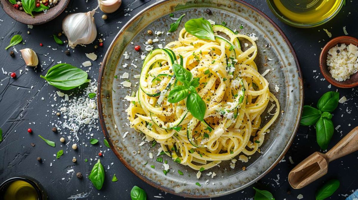 Savourer l'été avec des pâtes à la courgette : une recette rapide et délicieuse