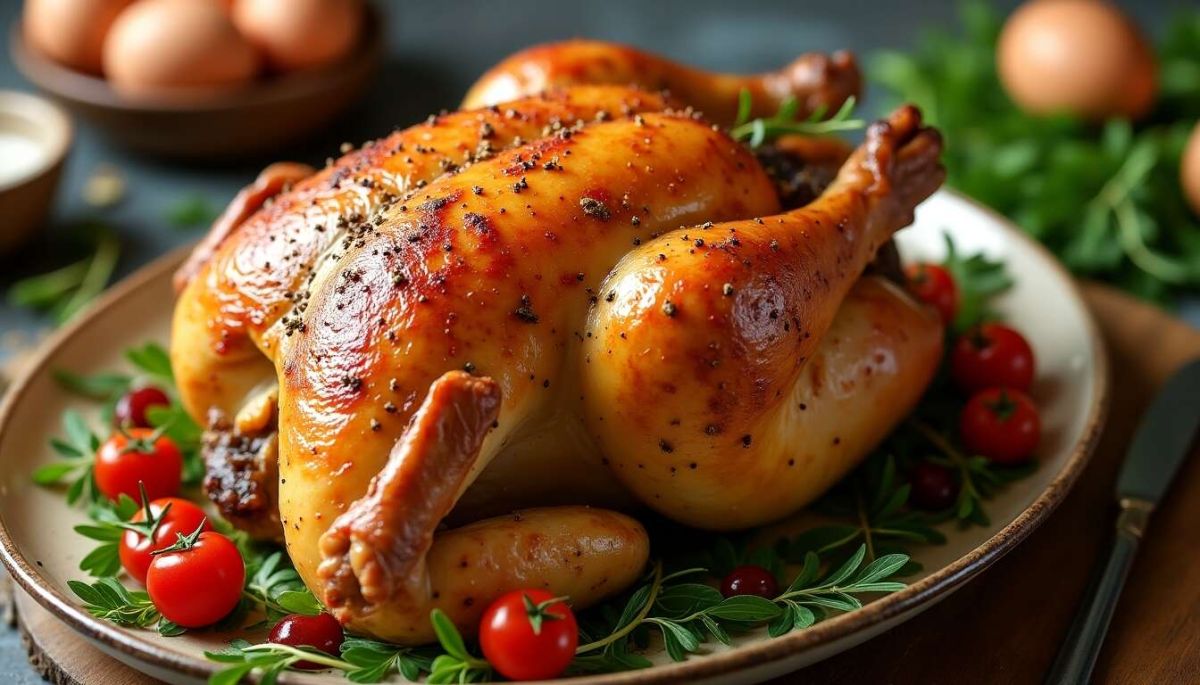 Découvrez le poulet rôti à l'airfryer : une recette simple et gourmande