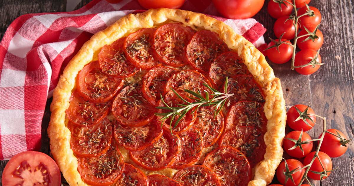 Une tarte aux tomates : l’extase gourmande de l’été