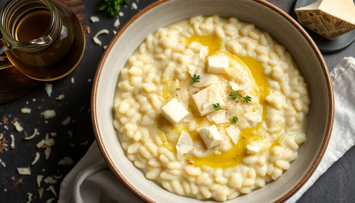Un risotto au parmesan irrésistible : une recette crémeuse à découvrir