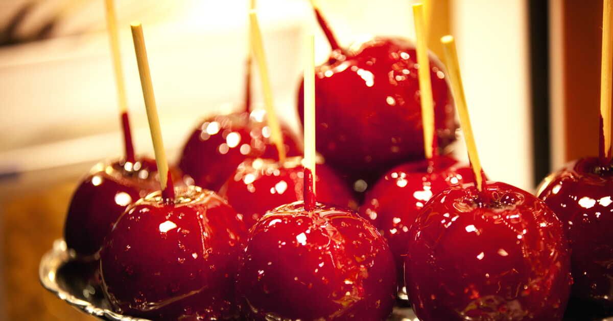Des pommes d'amour revisitées pour un goût d'enfance