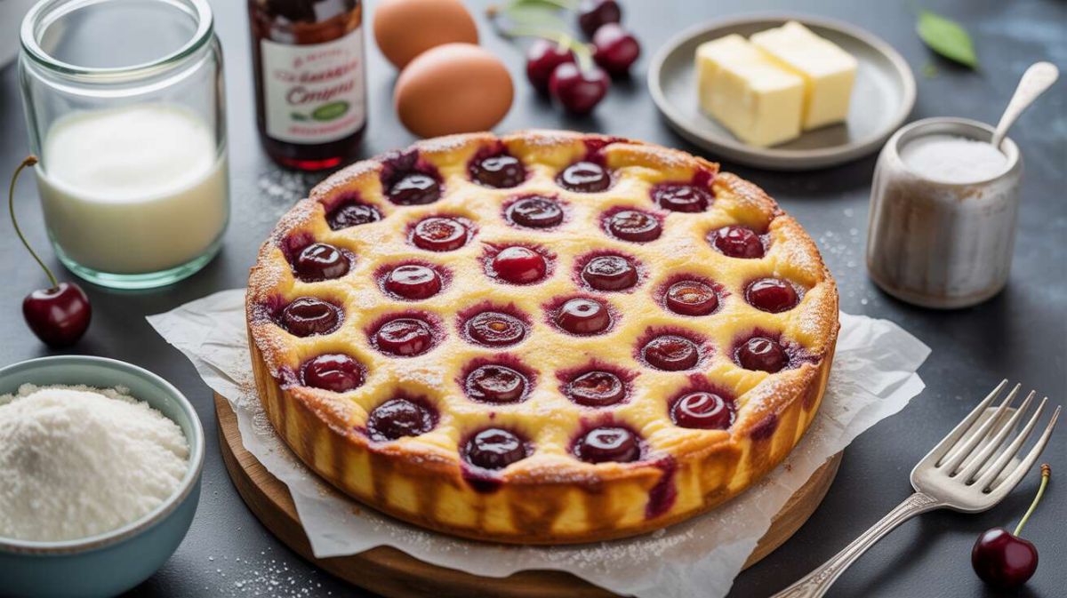 Clafoutis aux cerises rapide : une douceur à savourer sans attendre