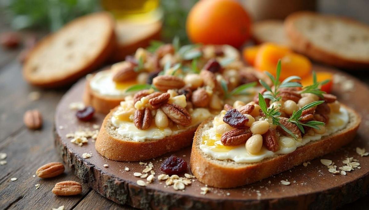 Un brunch d'été savoureux autour du fromage et des noix