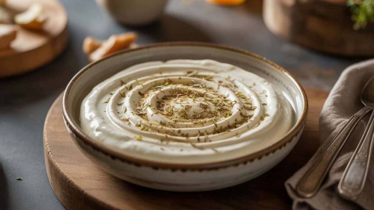Transformez un yaourt en fromage frais aux herbes en une nuit