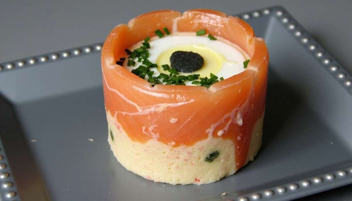 Aspic de saumon et crevettes : une recette élégante à découvrir
