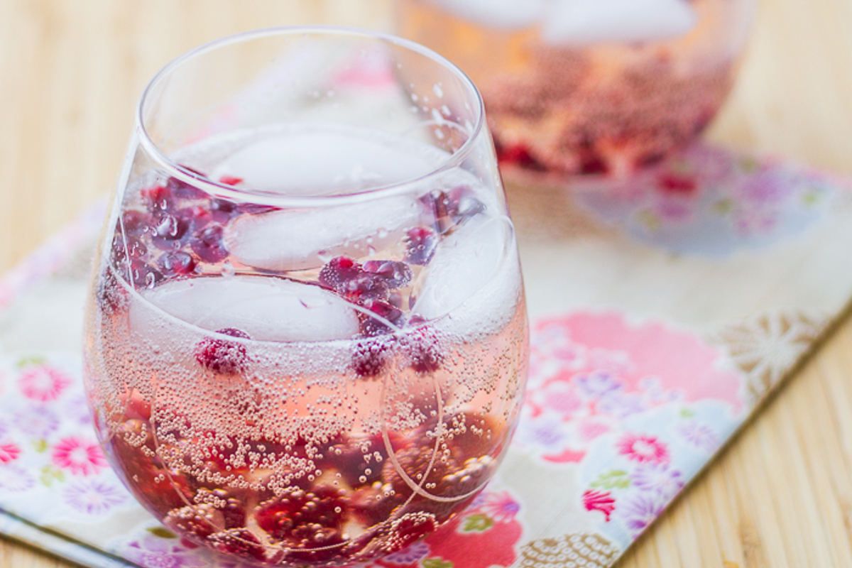 Spritz Rosé au Pamplemousse & Grenade