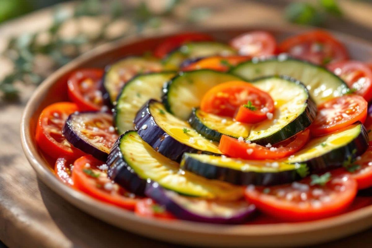 Explosion de soleil dans l’assiette : la recette de tian express aux courgettes, tomates et aubergines facile et gourmand