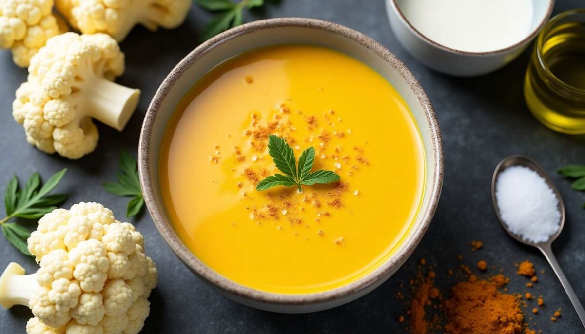 Savourez un velouté de chou-fleur au curry : une touche gourmet dans votre assiette