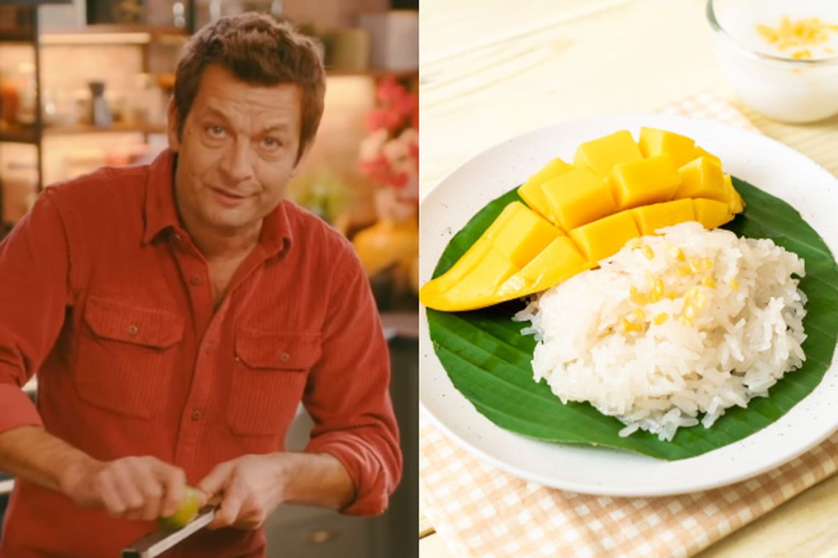 Découvrez le riz à la mangue de Laurent Mariotte, un voyage sucré en Thaïlande