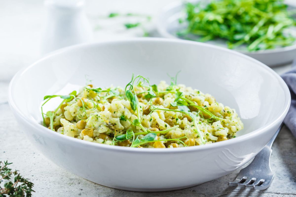 Le risotto aux petits pois et chorizo : les secrets de Laurent Mariotte
