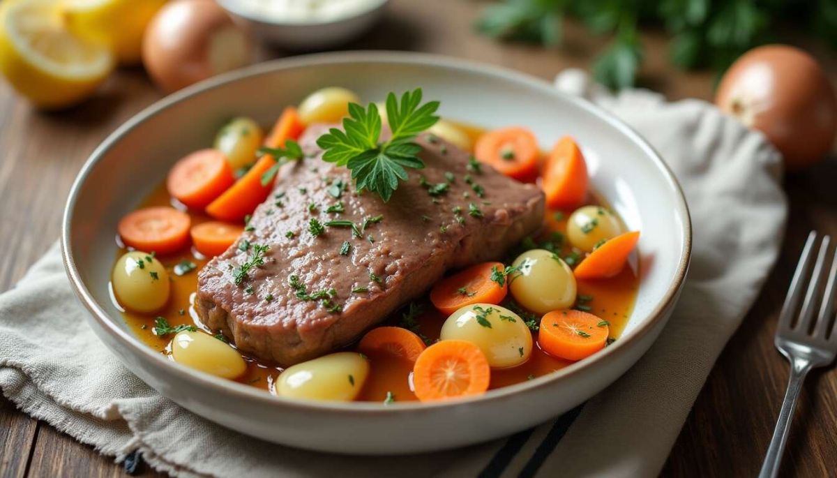 découverte d'un sauté de veau à la blanquette : une recette traditionnelle à savourer