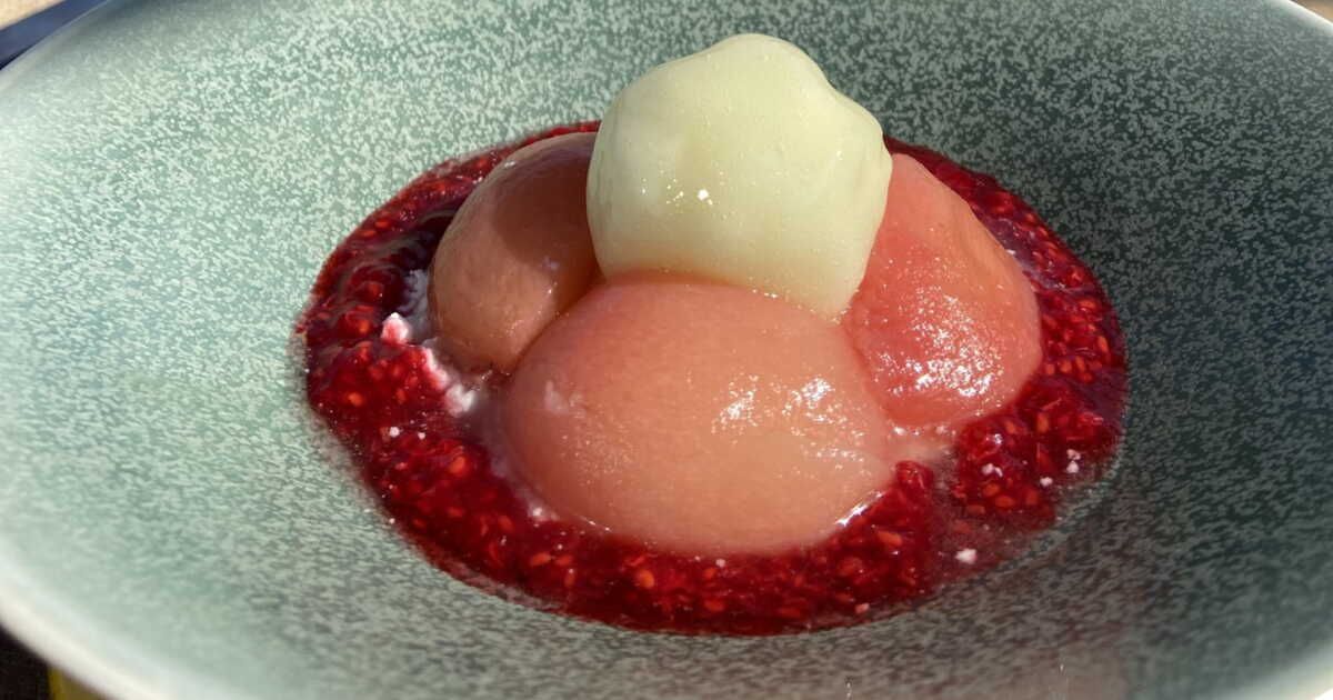 Un dessert d'été à savourer : la pêche melba provençale de Laurent Mariotte