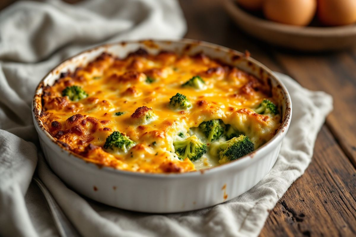 Clafoutis salé au brocoli : un délice inattendu qui réchauffe le cœur