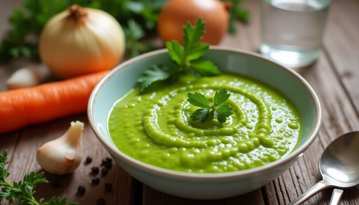 Une purée de pois cassés réconfortante à réaliser avec Monsieur Cuisine