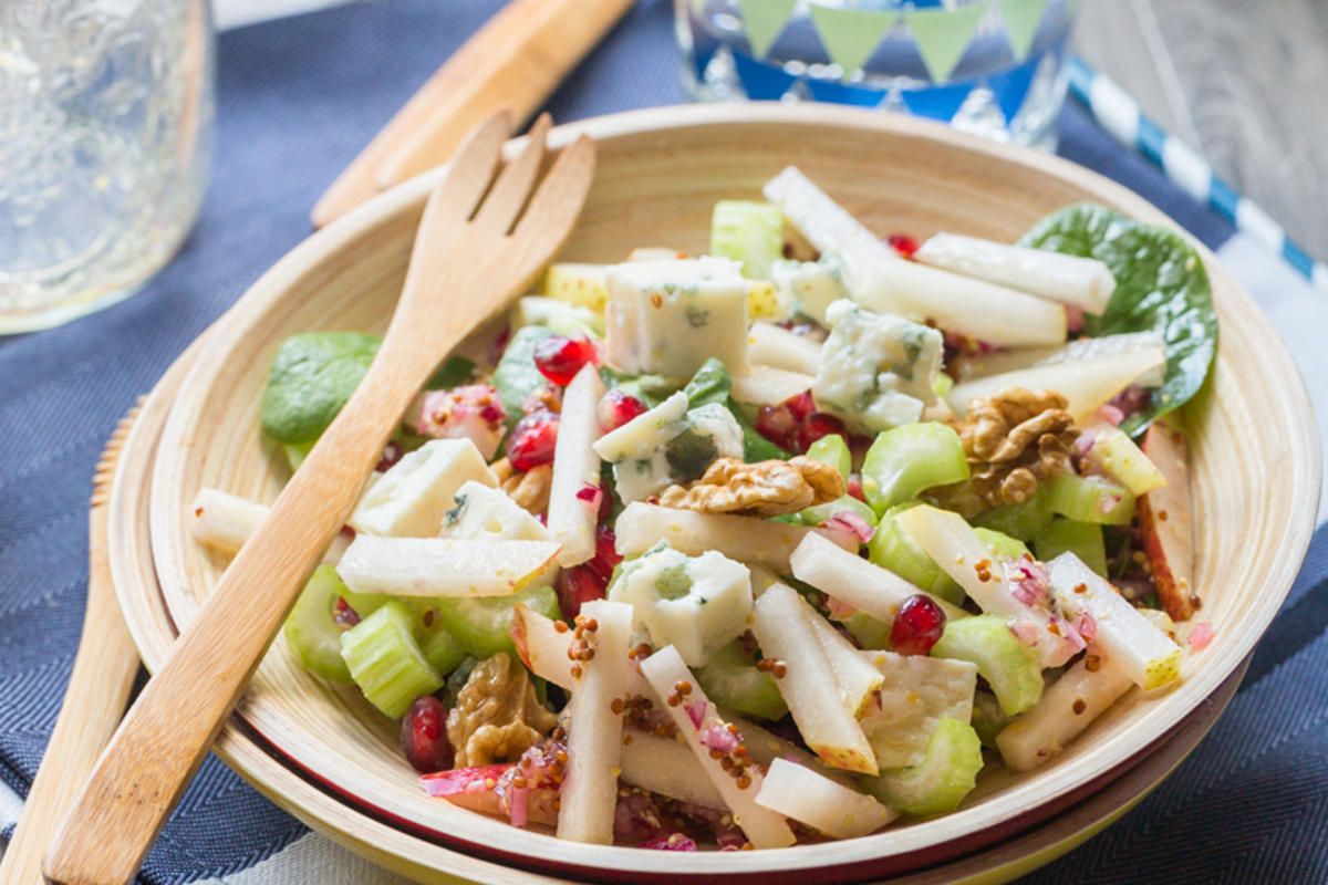 Pique-nique chic : salad bocal et sandwich roquefort à emporter