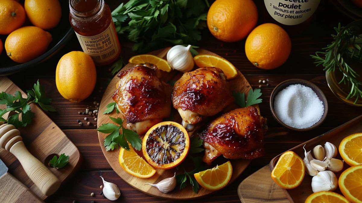 Le poulet à l'orange : un plat délicieux pour éblouir vos convives