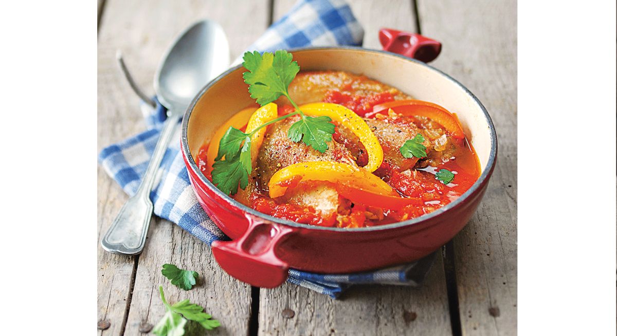 Poulet basquaise