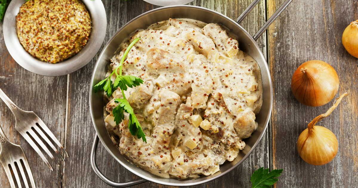 un filet de porc à la moutarde pour ravir vos invités ce dimanche