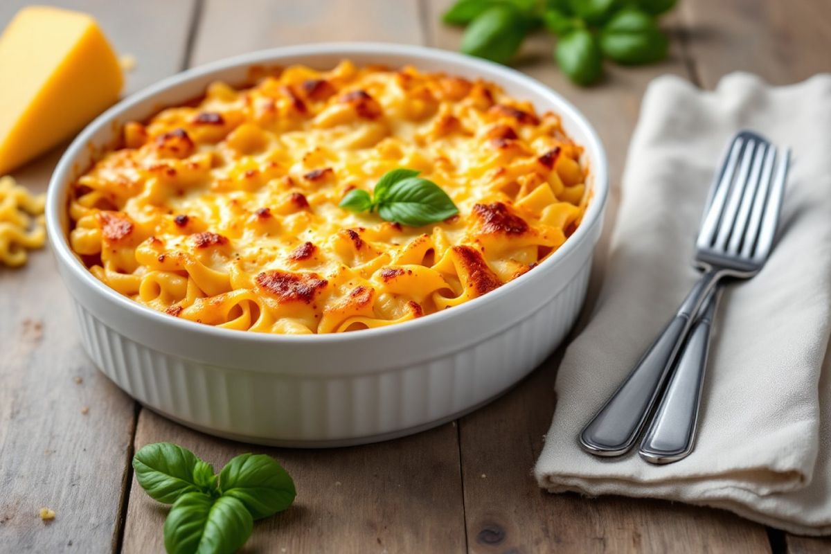 Découvrez le gratin de pâtes maison : un plat réconfortant & économique !
