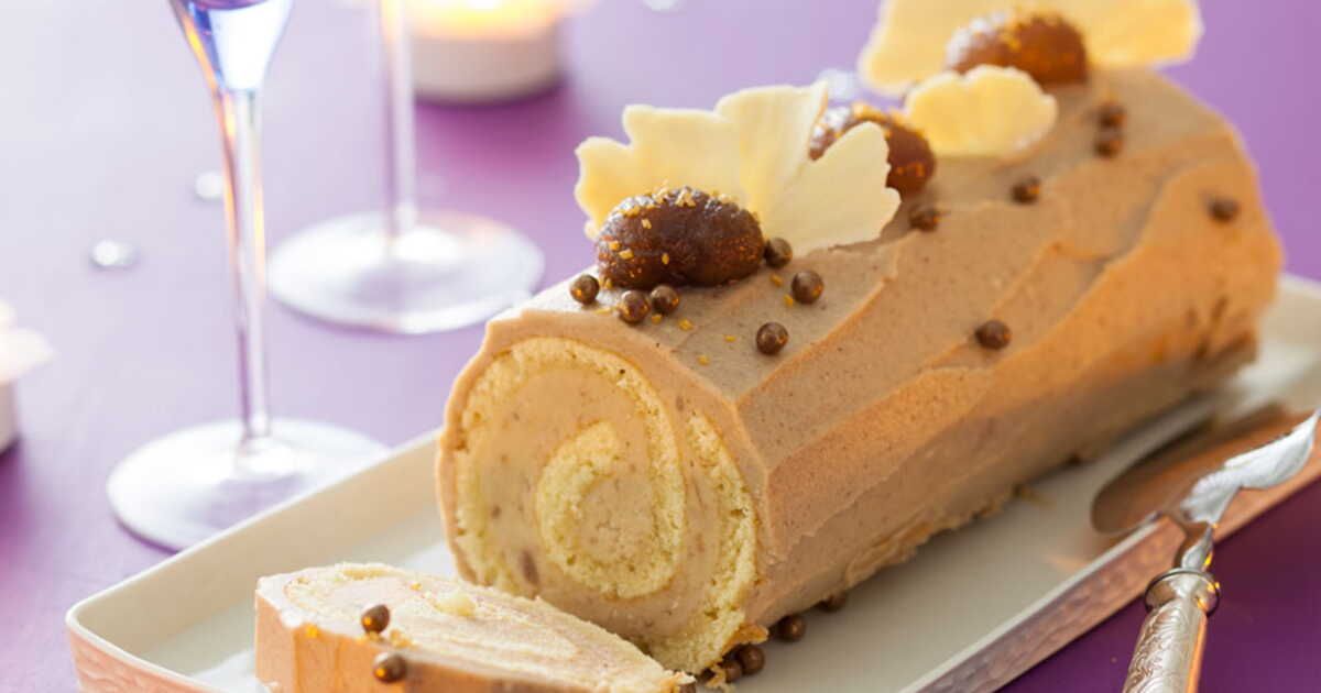 La délicieuse bûche à la châtaigne pour sublimer vos fêtes