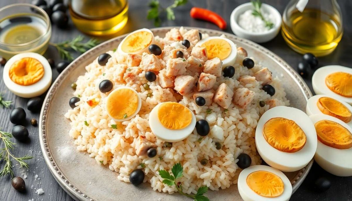 Découvrez la salade de riz au thon et aux œufs durs : une recette simple et délicieuse