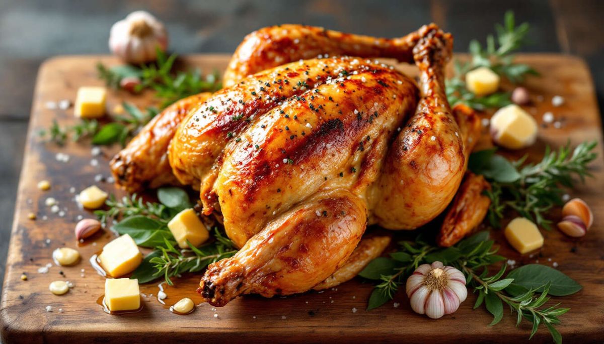 Un poulet rôti au four : la recette qui va régaler vos convives